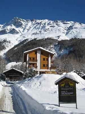 Hotel Garni Les Bouquetins Zinal Bagian luar foto