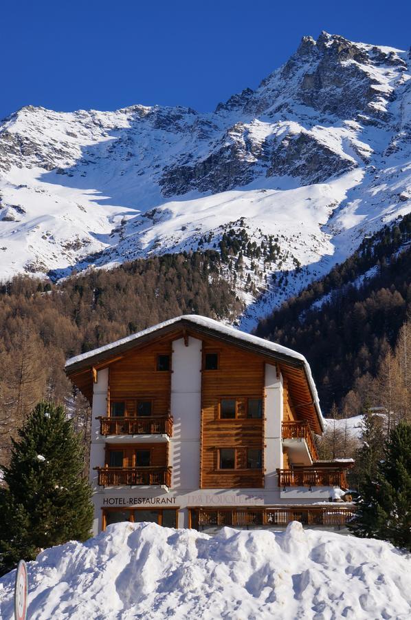 Hotel Garni Les Bouquetins Zinal Bagian luar foto